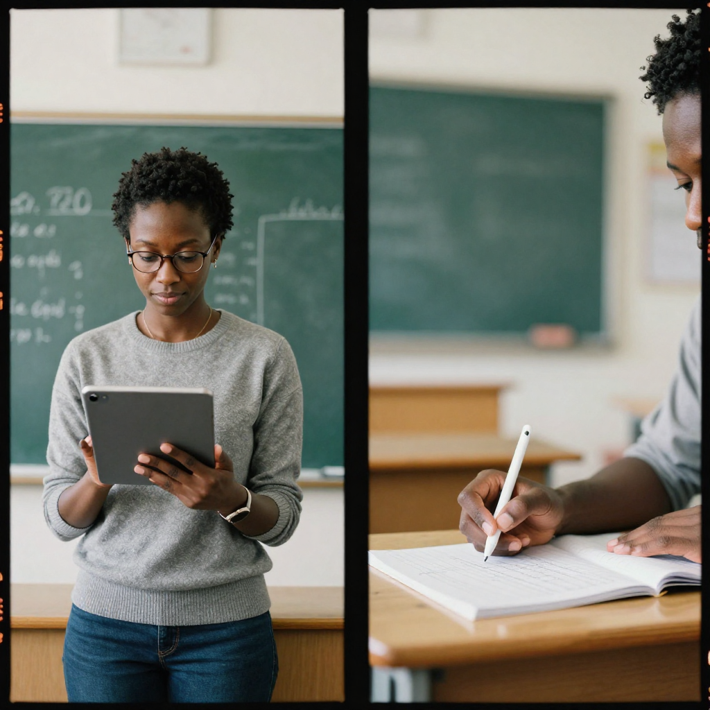 Comparison of manual attendance tracking versus digital school management platform in Nigerian classroom